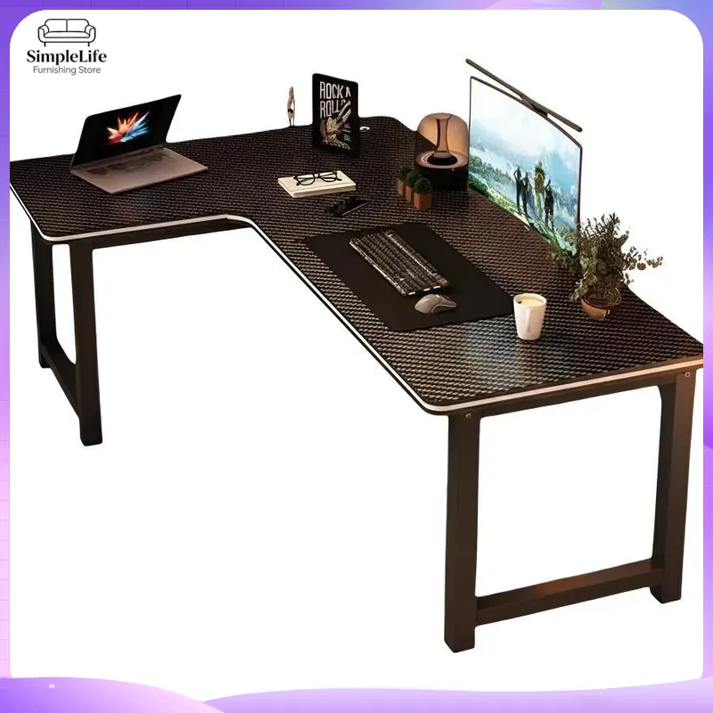 Setup Desk Monitor - Scrivania da Gaming ad Angolo con