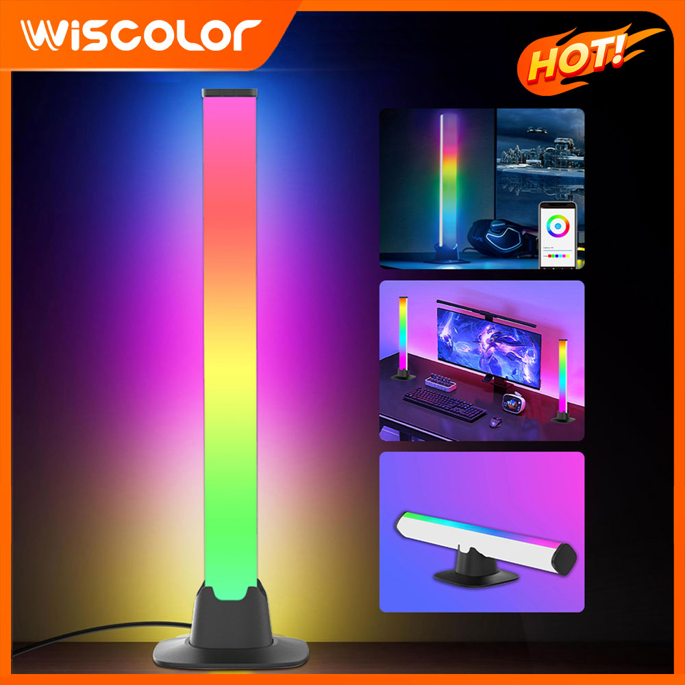 Desk Setup With Tv - Barra luminosa a LED RGB, configurazione